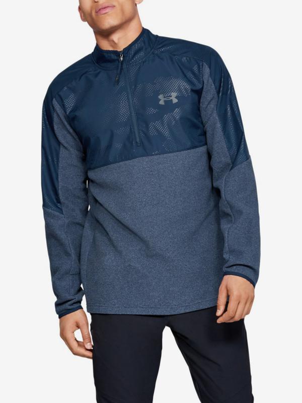 Tričko Under Armour Cgi 1/2 Zip-Nvy Barevná