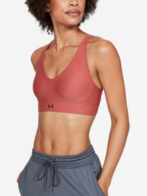 Podprsenka Under Armour Vanish Mid Bra -Pnk Červená