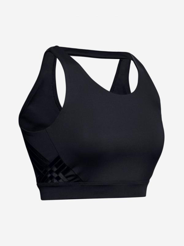 Top Under Armour Misty Crop Top-Blk Černá