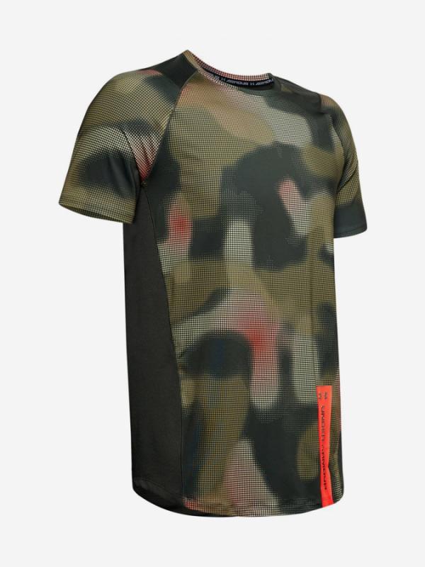 Tričko Under Armour Mk1 Ss Printed-Grn Zelená