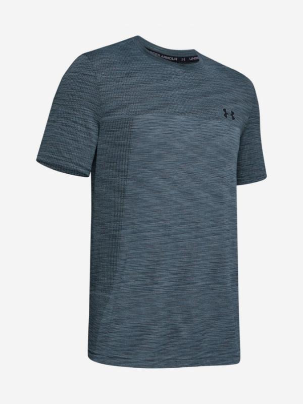 Tričko Under Armour Vanish Seamless Ss Nov 1-Gry Modrá