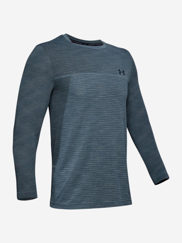 Tričko Under Armour Vanish Seamless Ls Nov 1-Gry Modrá
