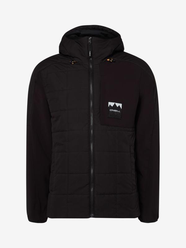 Bunda O´Neill Pm Maneuver Quilt-Mix Jacket Černá