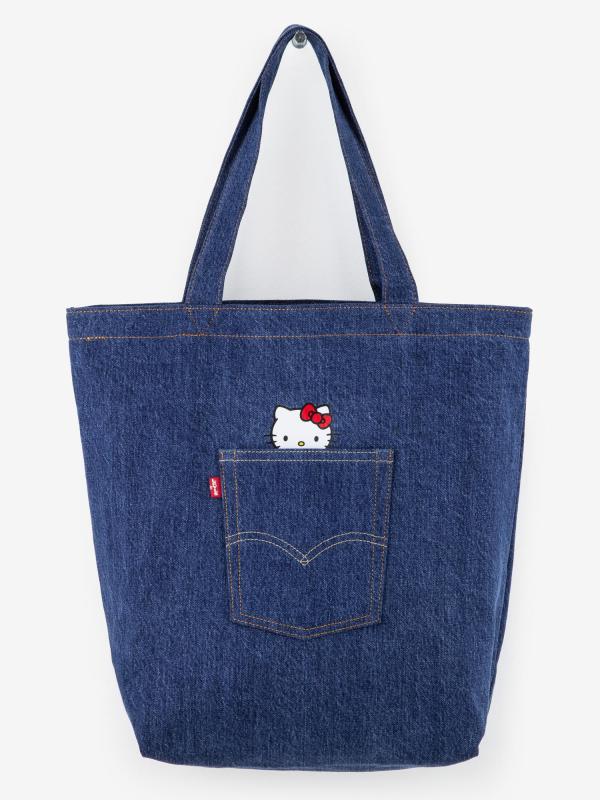 Taška Levi's® Hello Kitty Back Pocket Tote Modrá