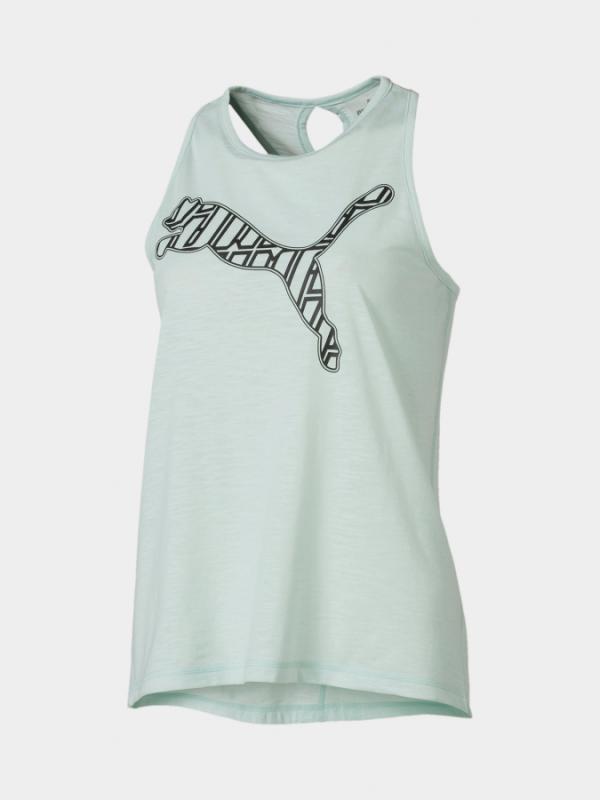 Tílko Puma Twist It Logo Tank Zelená