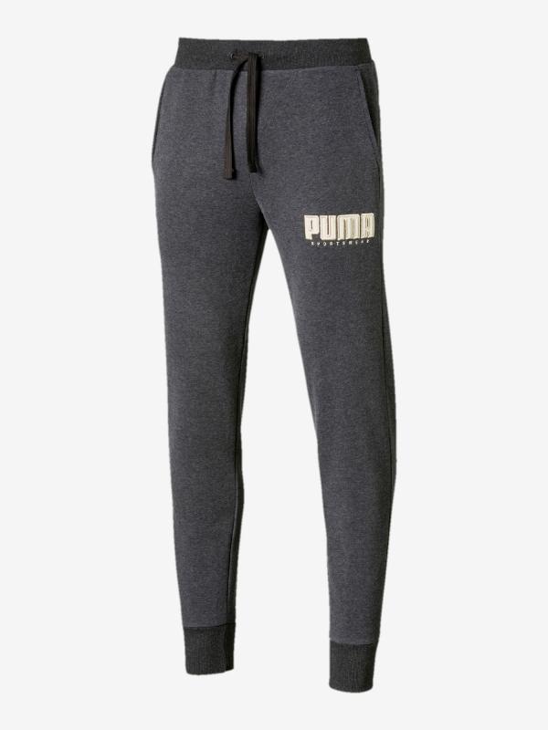 Tepláky Puma Athletics Pants Fl Cl Šedá