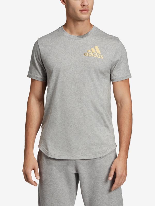 Tričko adidas Performance M Sid Tee Ct Šedá