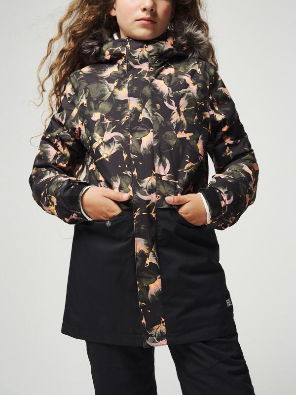 Bunda O´Neill Pg Fur Zeolite Jacket Černá