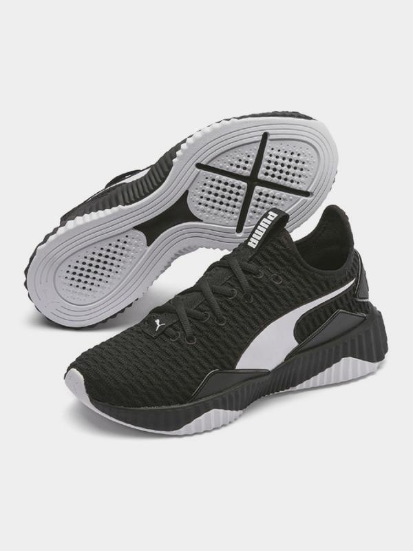 Boty Puma Defy Wn s Black- White Černá