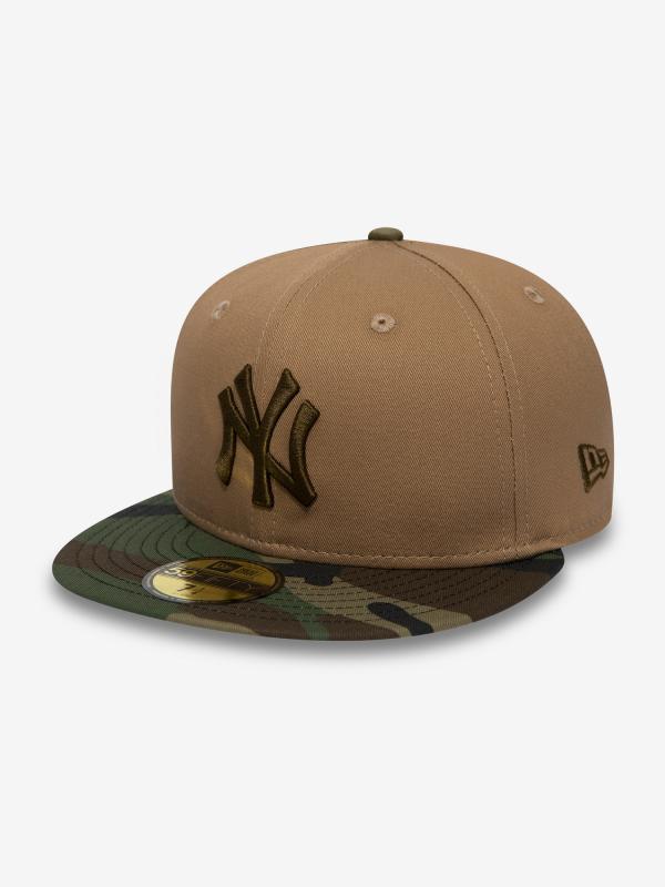 Kšiltovka New Era 5950 MLB Camo essential NEYYAN Hnědá