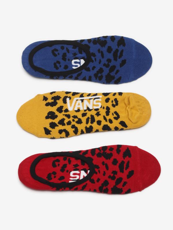 Ponožky Vans Wm 7-10 3Pack Leo Cano Multi Barevná