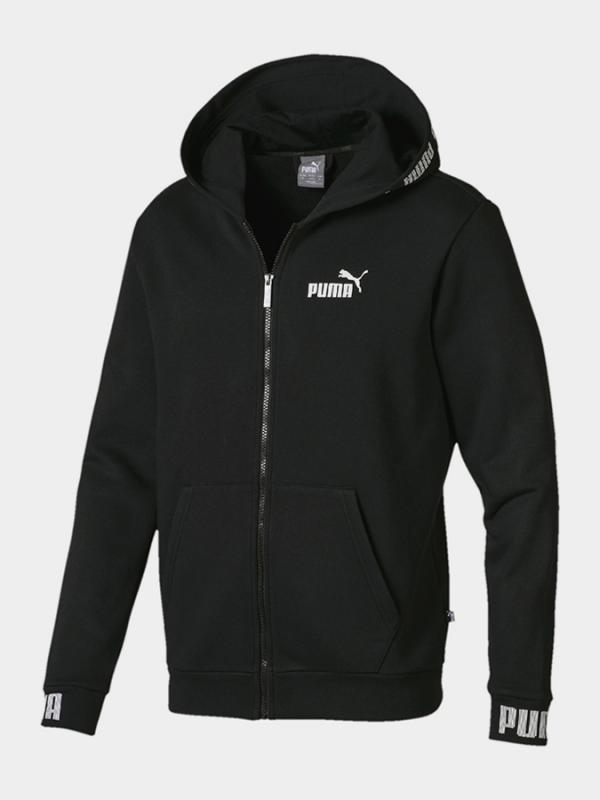Mikina Puma Amplified Hooded Jacket Černá