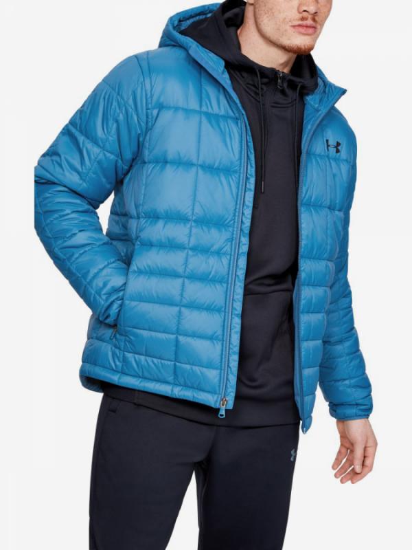 Bunda Under Armour Insulated Hooded Jkt-Blu Modrá