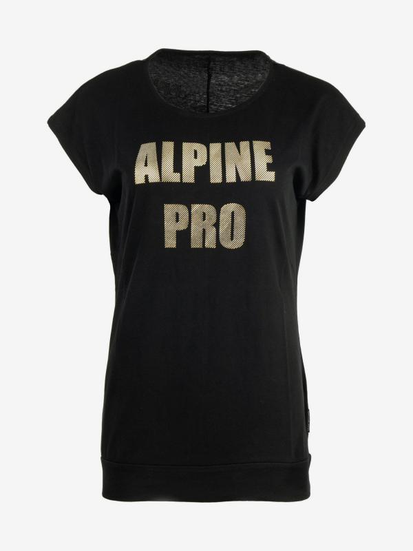 Tričko Alpine Pro Tuffa 4 Černá