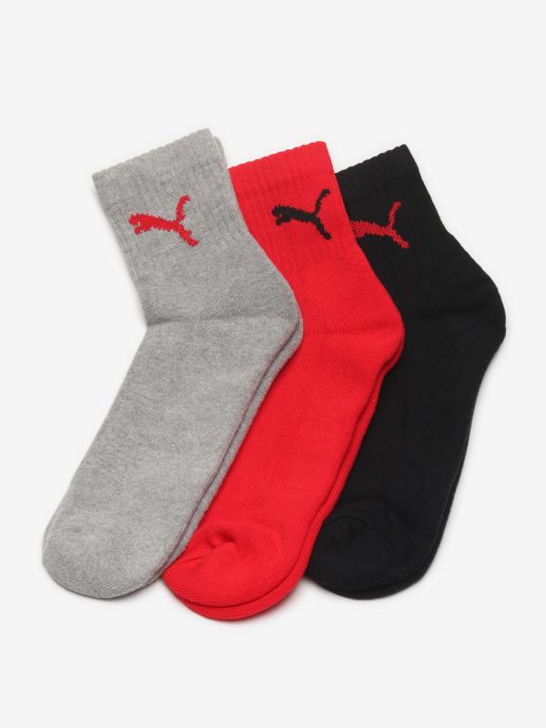 Ponožky Puma Short Crew 3 Pack Unisex Barevná