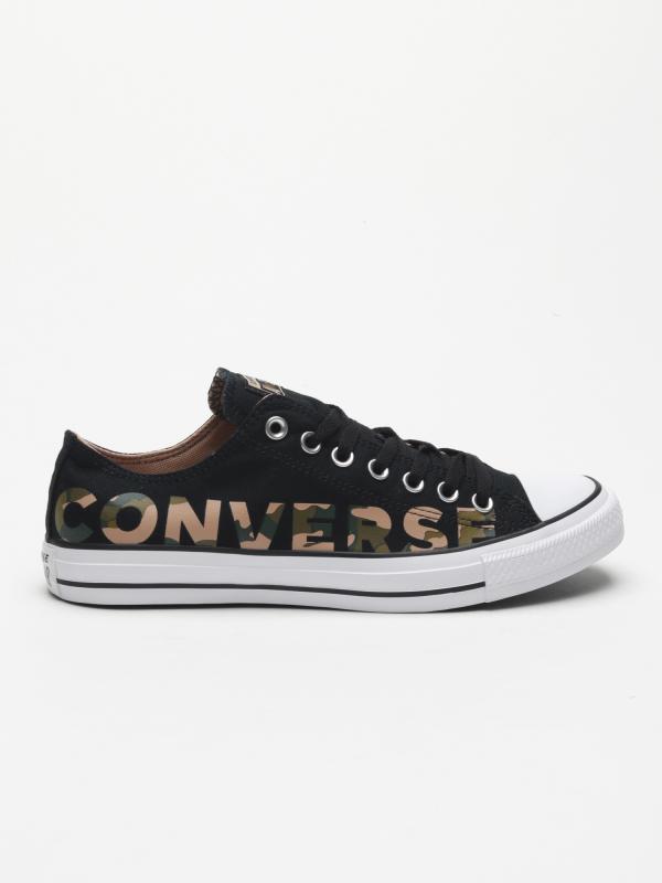 Boty Converse Chuck Taylor All Star Canvas Wordmark Černá