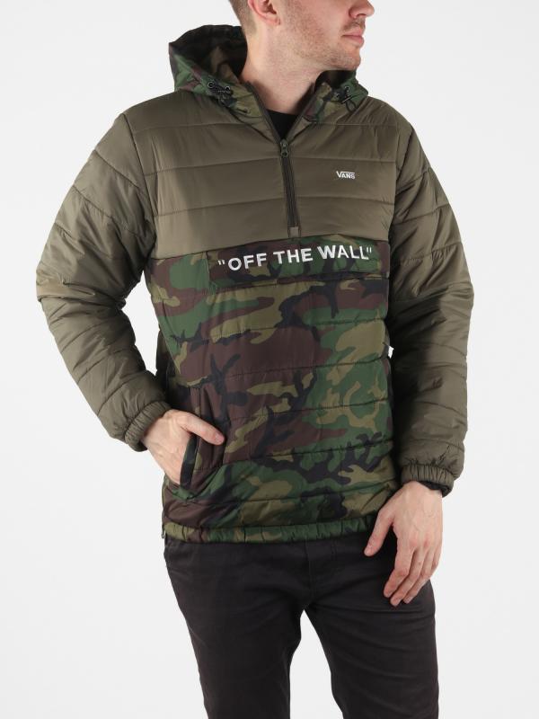 Bunda Vans Mn Carlon Anorak Puf Camo/Grape Leaf Zelená