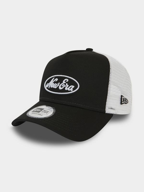 Kšiltovka New Era 940 Af Trucker Oval Script Černá
