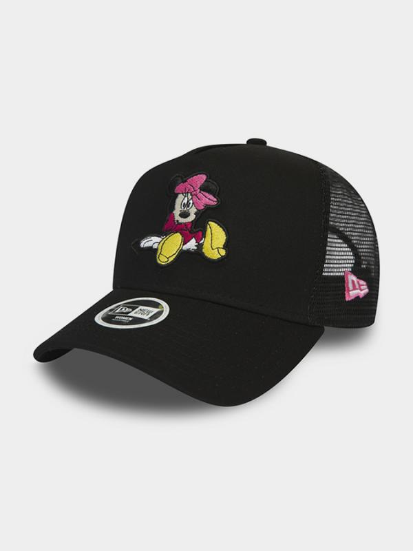 Kšiltovka New Era 940 Af Trucker Disney Essential Minmou Černá