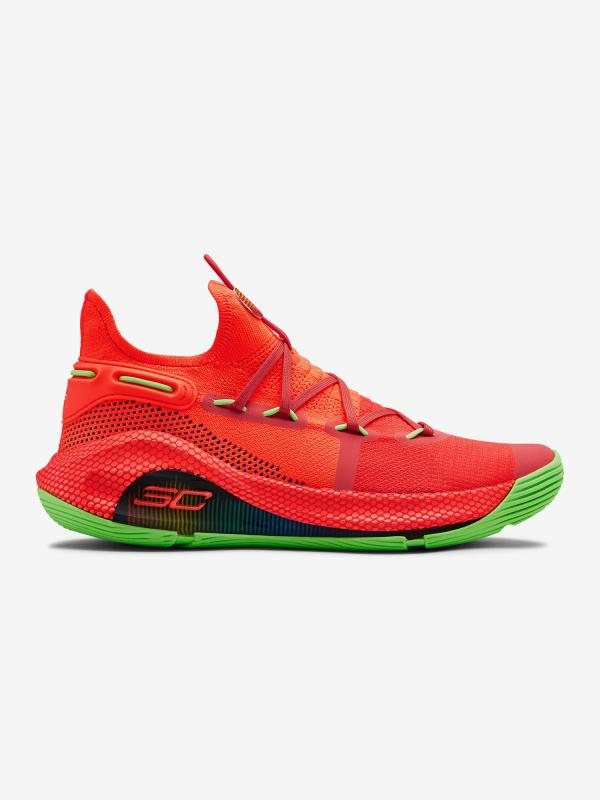 Boty Under Armour Curry 6 Červená