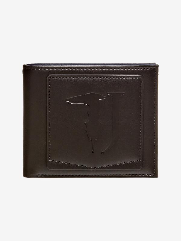 Peněženka Trussardi Tici Wallet Coin Ecoleather Černá