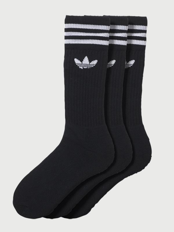 Ponožky adidas Originals SOLID CREW SOCK Černá
