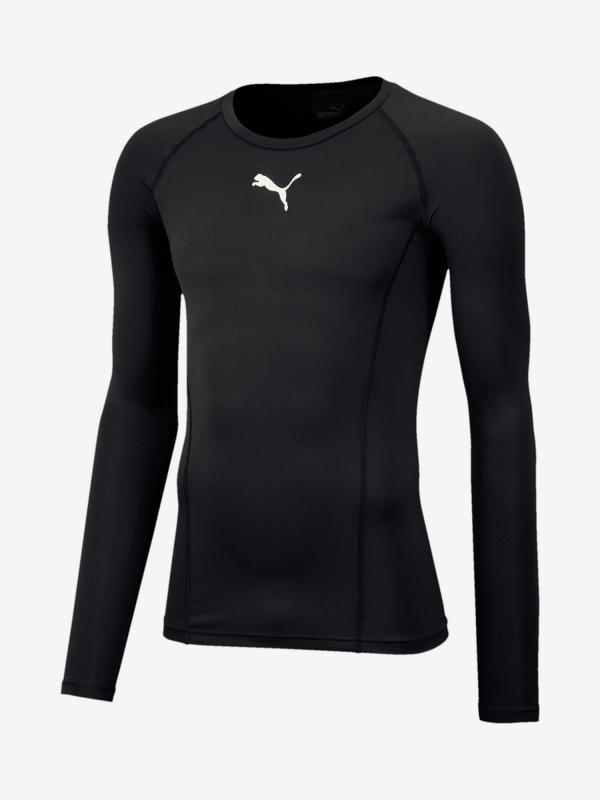 Tričko Puma Liga Baselayer Tee Ls Černá