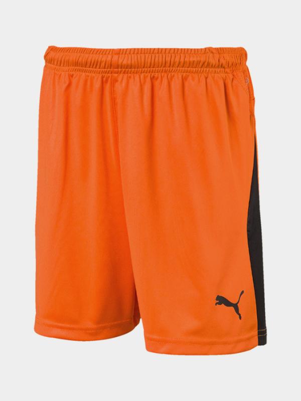 Kraťasy Puma Liga Shorts Jr Oranžová