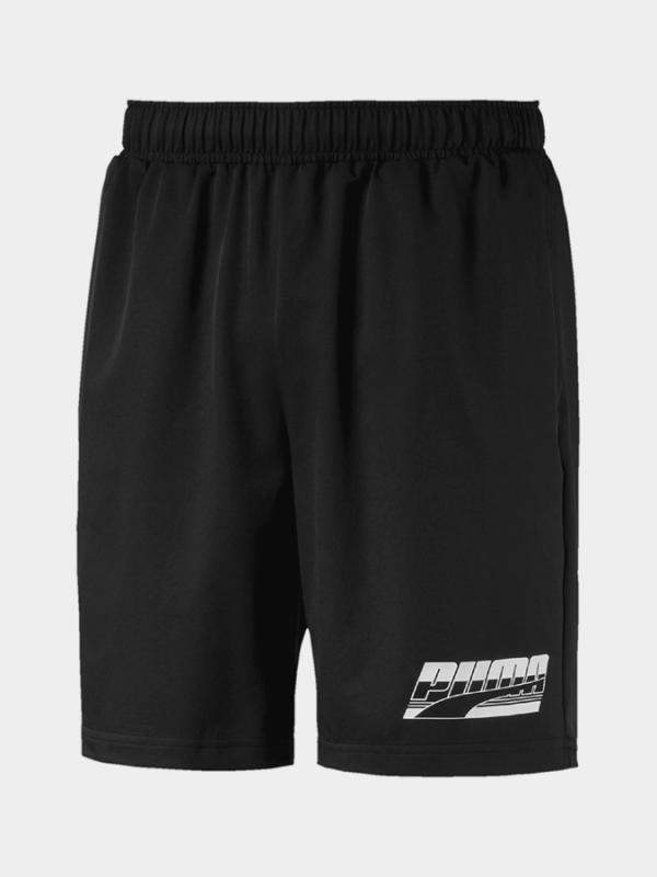 Kraťasy Puma Rebel Woven Shorts 8\" Černá