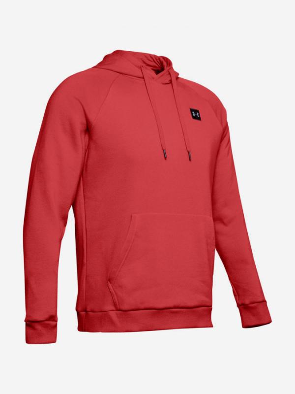 Mikina Under Armour Rival Fleece Po Hoodie-Red Červená