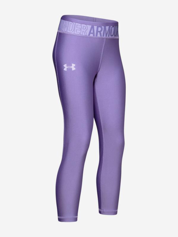 Legíny Under Armour Hg Ankle Crop-Ppl Fialová