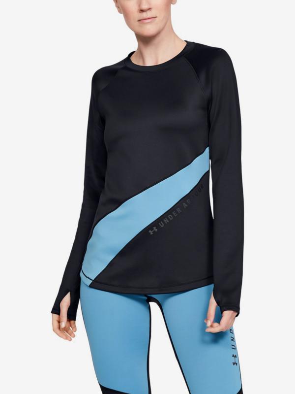 Tričko Under Armour Cg Ls Graphic-Blk Černá