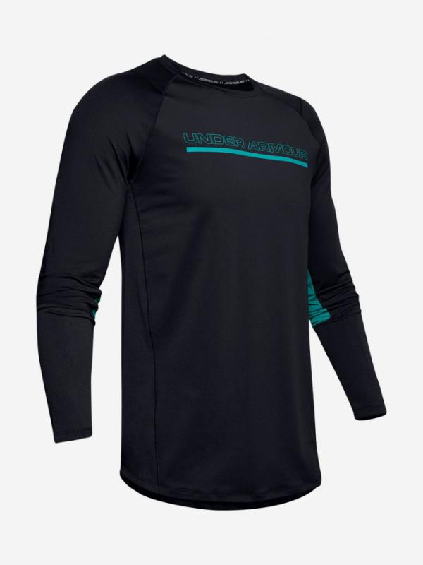 Tričko Under Armour Mk1 Ls Wordmark-Blk Černá