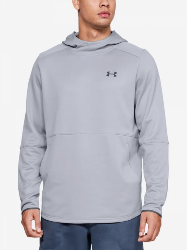 Mikina Under Armour Mk1 Warmup Po Hood-Gry Šedá