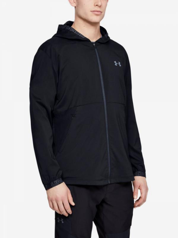 Bunda Under Armour Vanish Woven Jacket-Blk Černá