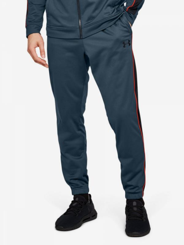 Tepláky Under Armour Unstoppable Essential Track Pant-Gry Modrá