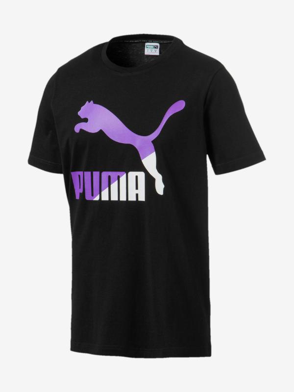 Tričko Puma Classics Logo Tee Černá