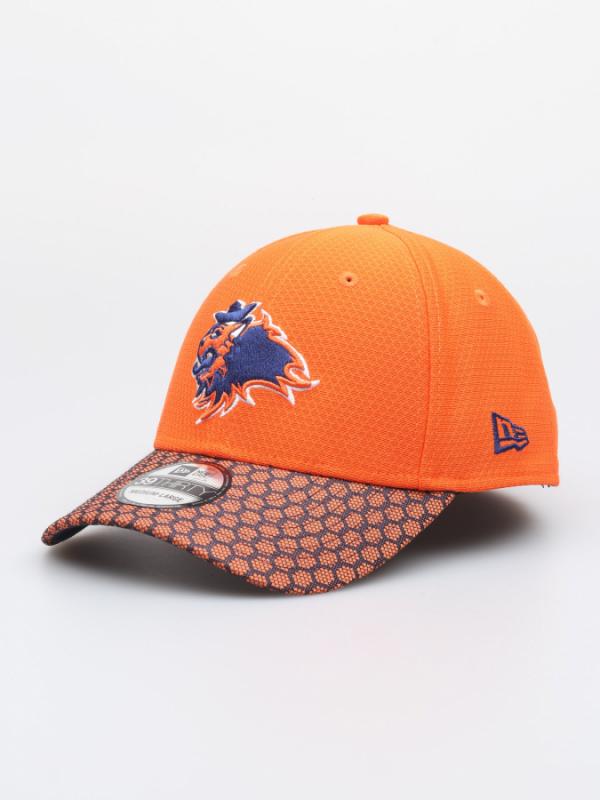 Kšiltovka New Era 3930 Hex tech PRGLIO Oranžová