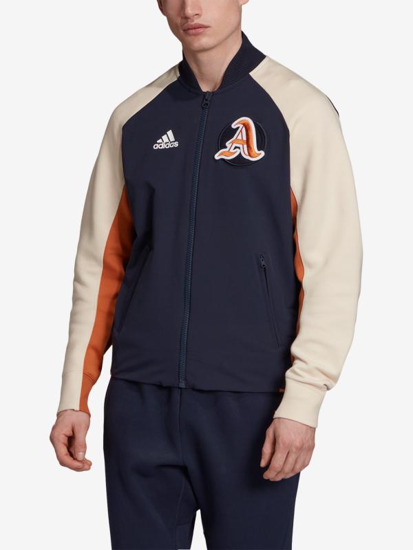 Bunda adidas Performance M Vrct Jacket Modrá