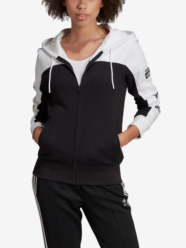 Mikina adidas Originals Tt Hooded Černá