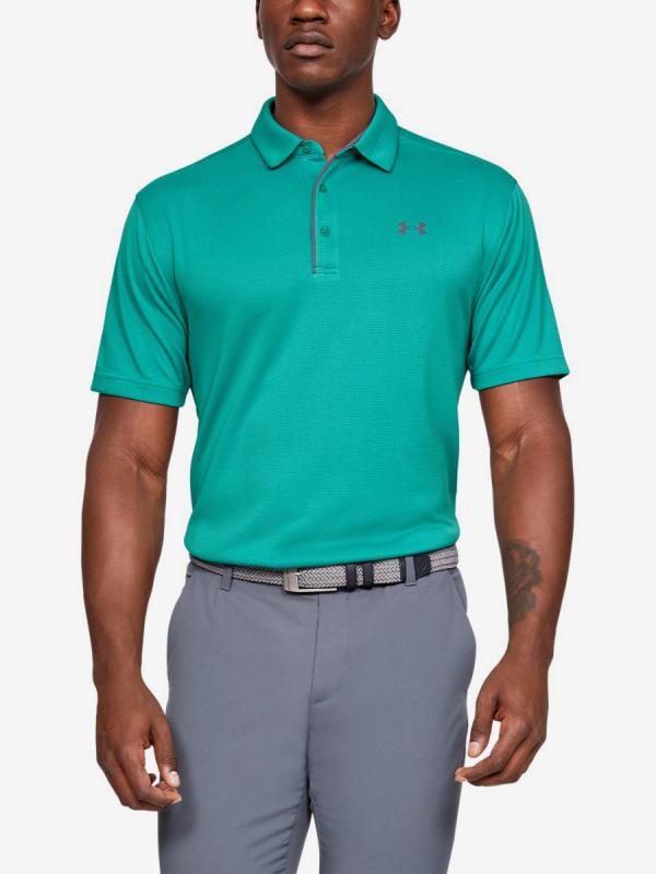 Tričko Under Armour Tech Polo-Grn Zelená