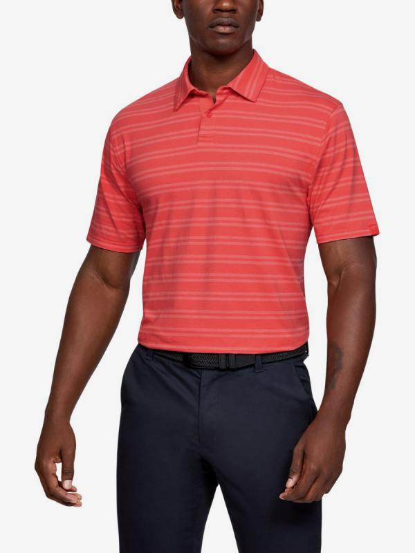 Tričko Under Armour Cc Scramble Stripe-Red Červená