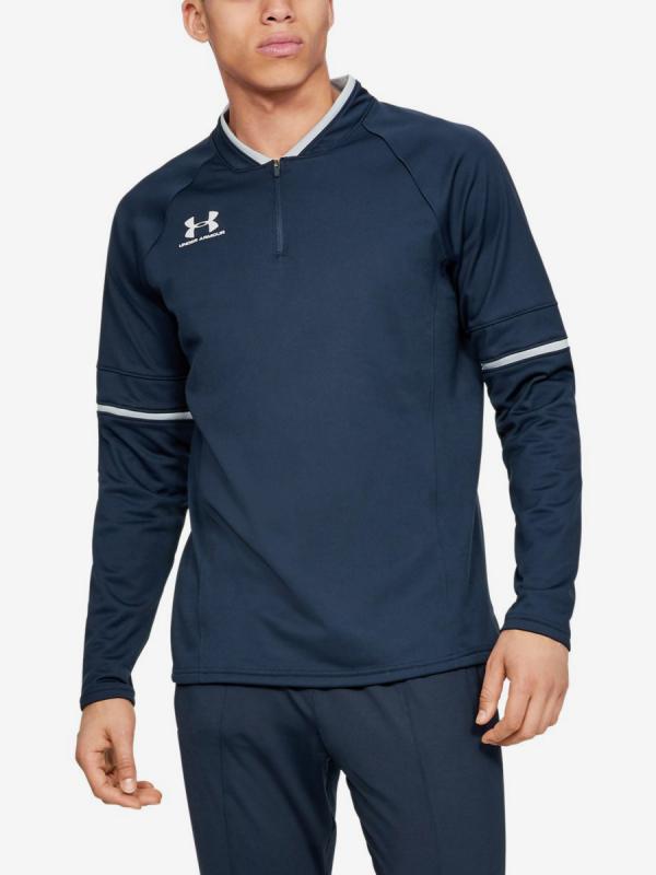 Tričko Under Armour Challenger Iii Midlayer-Nvy Modrá