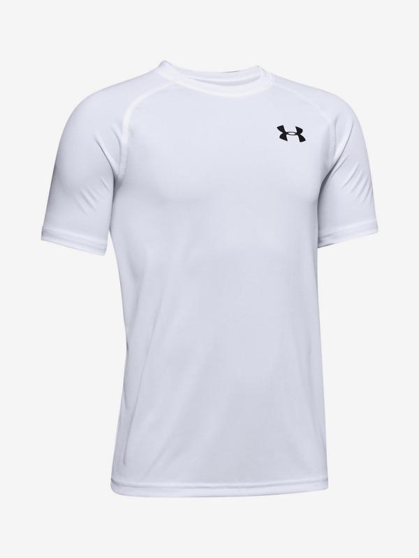 Tričko Under Armour Tech Tee-Wht Bílá