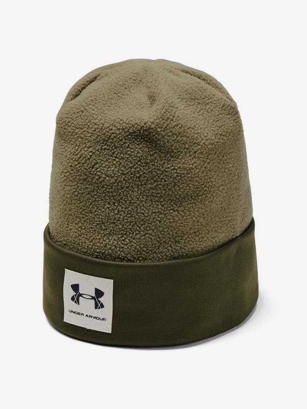 Čepice Under Armour Boy\'S Unstoppable Fleece Beanie-Grn Zelená