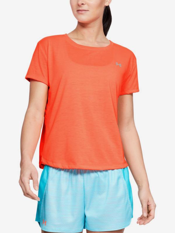 Tričko Under Armour Whisperlight Mesh Ss-Org Oranžová