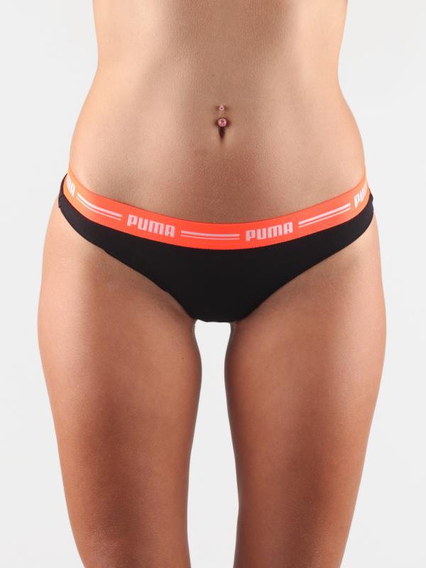 Kalhotky Puma Iconic String 2 Pack Packed Barevná