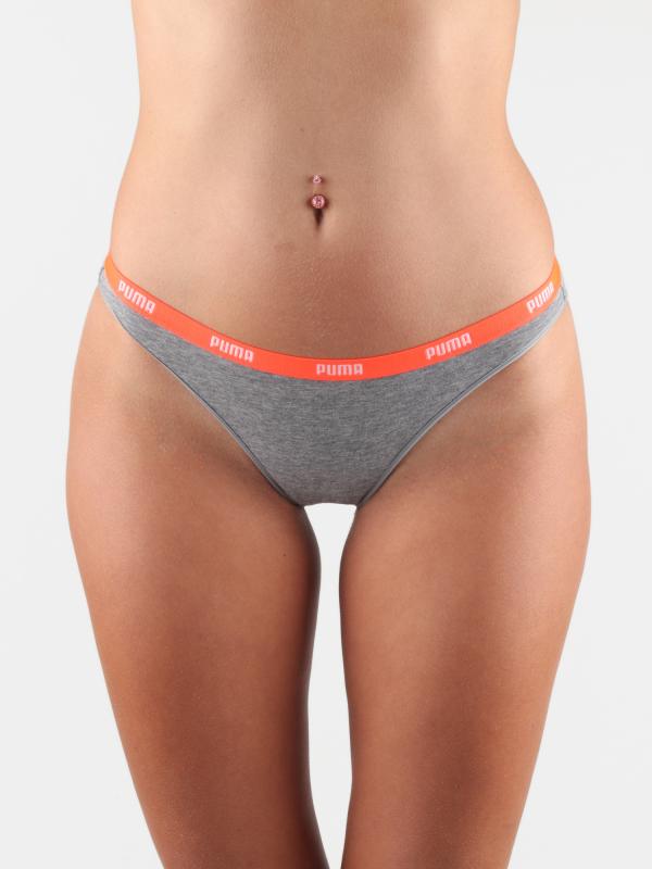 Plavky Puma Iconic Bikini 2 Pack Barevná