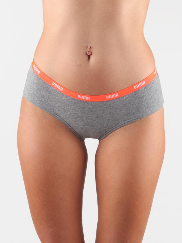 Kalhotky Puma Iconic Hipster 2 Pack Barevná