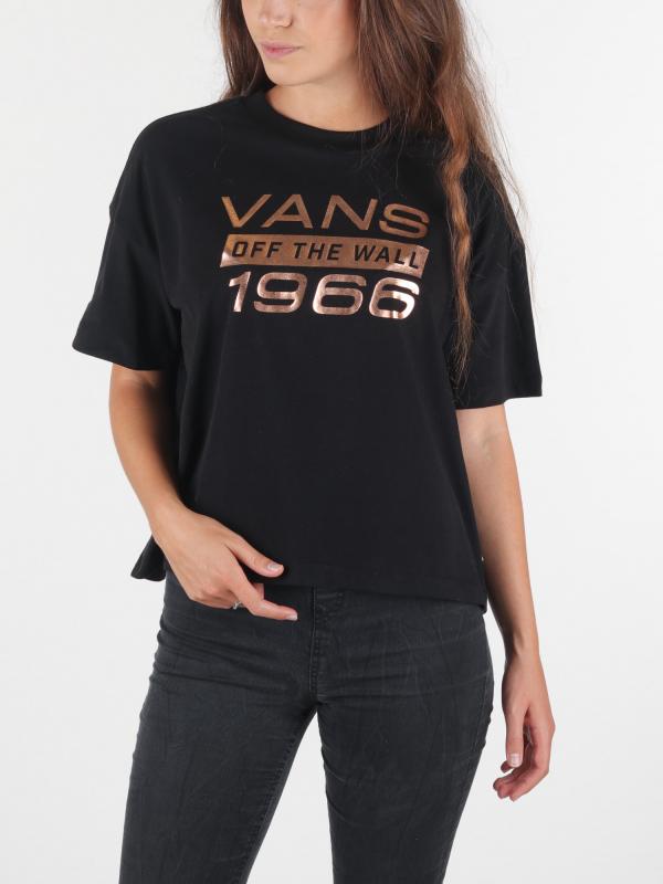 Tričko Vans Wm Space Cadet Black Černá